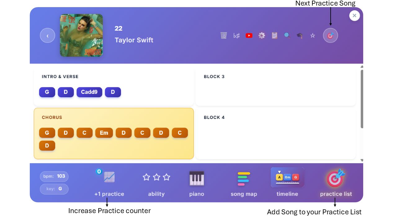 Practice Mode Features